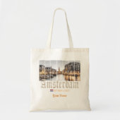 Tote Bag Souvenir d'Amsterdam Netherlands (Devant)