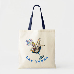 Tote Bag Souvenir de fille de scène de casino de Las Vegas