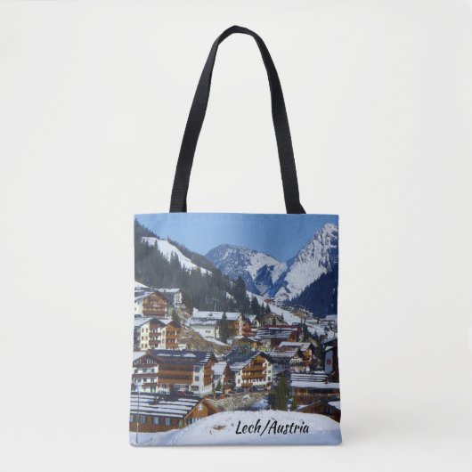 Tote Bag Souvenir de l'obsédé AM Arlberg de l'Autriche (Devant)