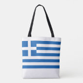 Tote Bag Souvenir drapeau de la Grèce (Dos)
