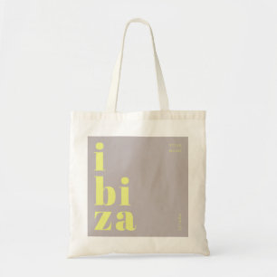 Tote Bag Souvenir élégant d'Ibiza Espagne
