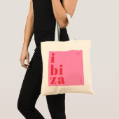 Tote Bag Souvenir élégant d'Ibiza Espagne (Devant (produit))