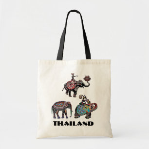 Tote Bag Souvenir thaïlandais de voyage de la Thaïlande