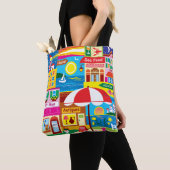 Tote Bag Souvenirs de bord de mer (De près)