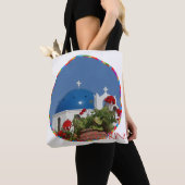 Tote Bag Souvenirs de Santorin (De près)