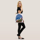 Tote Bag Souvenirs de Santorin (Sur le modèle)