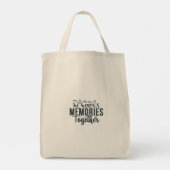 Tote Bag Souvenirs ensemble - Chercher chaque instant (Dos)
