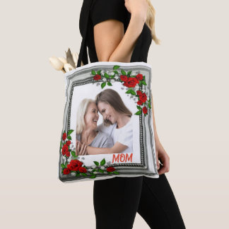 Tote Bag Souvenirs florissants : photo personnalisée du cad