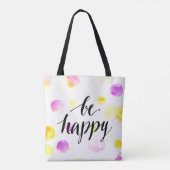 Tote Bag Soyez 2 heureux (Dos)