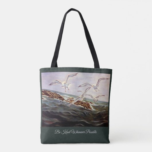 Tote Bag Soyez aimable toutes les fois que Fourre-tout (Dos)