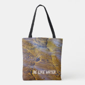 Tote Bag Soyez comme l'eau/Citation du Tao Te Ching/ (Dos)
