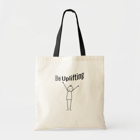 Tote Bag Soyez complaisant - Méditation Positive Aimer gent (Devant)