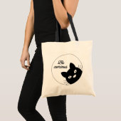Tote Bag Soyez curieux (Devant (produit))