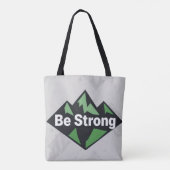 Tote Bag Soyez Fort Géométrique (Dos)
