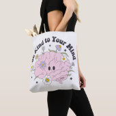 Tote Bag Soyez Gentil À Votre Esprit Mignonne Conception Ce (De près)
