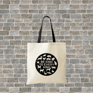 Tote Bag Soyez gentil avec tous les types