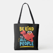 Tote Bag Soyez Gentils Avec Tous Les Gens (Dos)