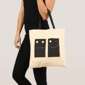Tote Bag soyez heureux ! (Devant (produit))