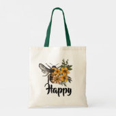 Tote Bag Soyez Heureux (Dos)