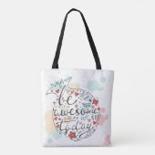 Tote Bag Soyez impressionnant aujourd'hui (Dos)