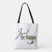 Tote Bag Soyez Juste Heureux (Dos)