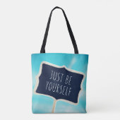 Tote Bag Soyez juste vous-même (Dos)