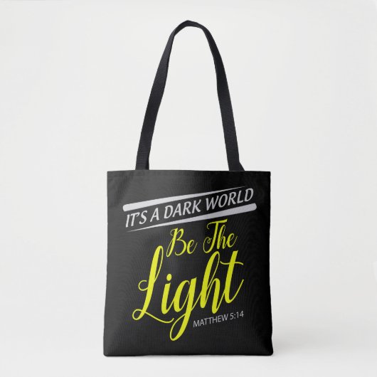 Tote Bag Soyez la Fourre-tout Lumière (Devant)