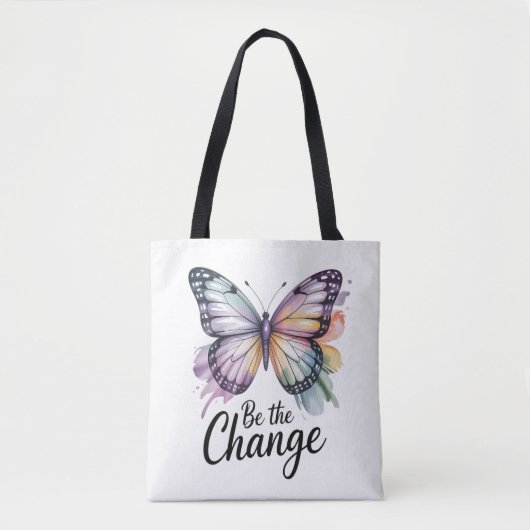 Tote Bag Soyez le changement (Devant)