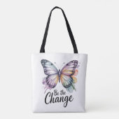 Tote Bag Soyez le changement (Dos)