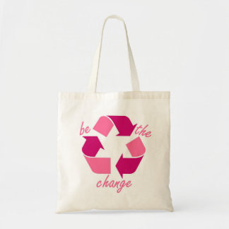 Tote Bag "soyez le changement" par b-congé