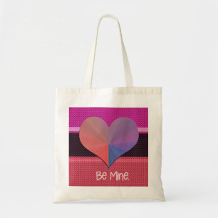 Tote Bag Soyez le coeur réfléchi de Valentine