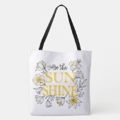 Tote Bag Soyez le soleil (Dos)