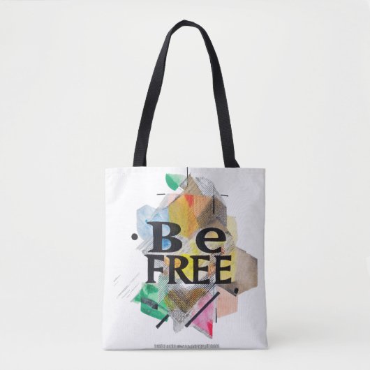 Tote Bag Soyez libre (Devant)