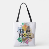 Tote Bag Soyez libre (Dos)
