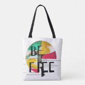 Tote Bag Soyez libre (Dos)