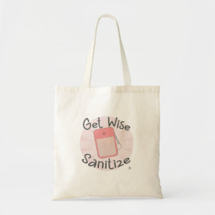 Tote Bag Soyez Prudents Désinfectez Conseils d'Hygiène Inte