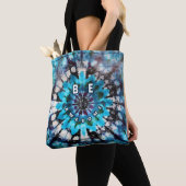Tote Bag Soyez Superbe Design Tie-Dye (De près)
