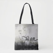 Tote Bag Soyez toujours Citation de la Bible avec des tulip (Devant)