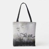 Tote Bag Soyez toujours Citation de la Bible avec des tulip (Dos)
