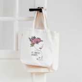 Tote Bag Soyez un T-shirt Rose sans crainte