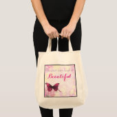 Tote Bag Soyez votre propre espèce de belle Quotation Aquar (Devant (produit))
