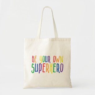 Tote Bag Soyez votre propre super-héros, Citation Inspirati