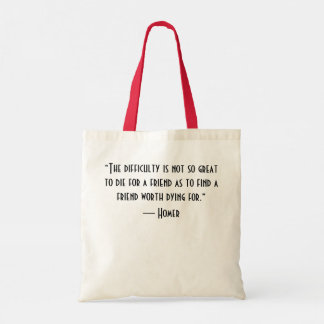 Tote Bag Soyons amis