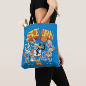 Tote Bag SPACE JAM™ ÉQUIPE TUNE SQUAD™ Graphique 1996 (De près)