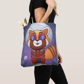 Tote Bag Space Panda Chippy ! (De près)