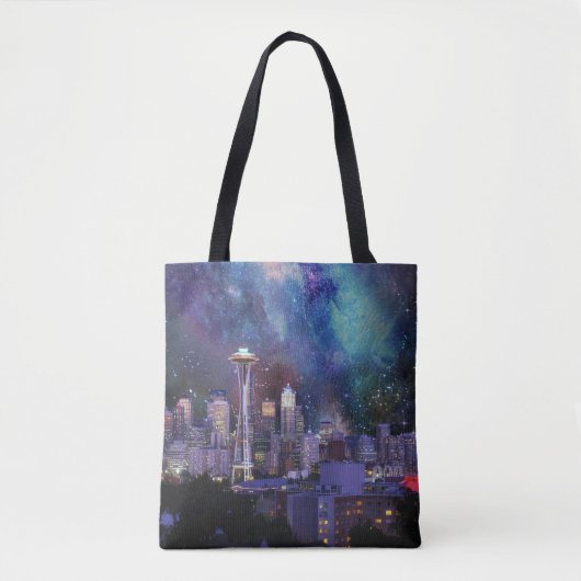 Tote Bag Spacey Seattle (Devant)
