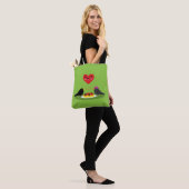 Tote Bag Spaghetti Meatballs Date romantique (Sur le modèle)