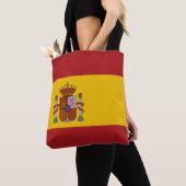 Tote Bag Spain Flag (De près)