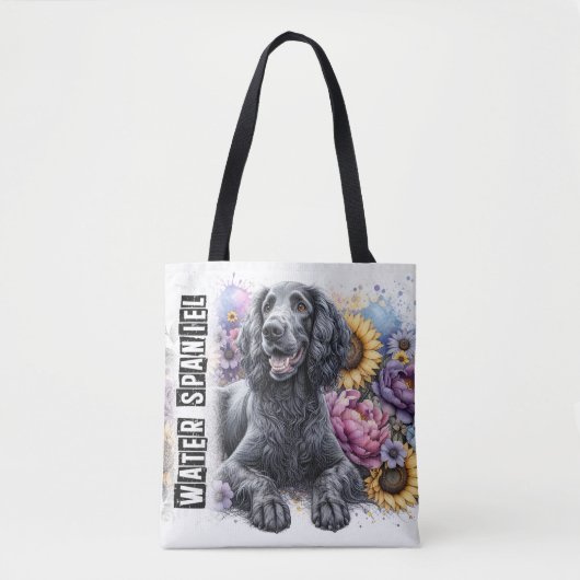 Tote Bag Spaniel d'eau (Devant)