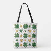 Tote Bag Sparkling St. Patrick's Motif Design (Dos)
